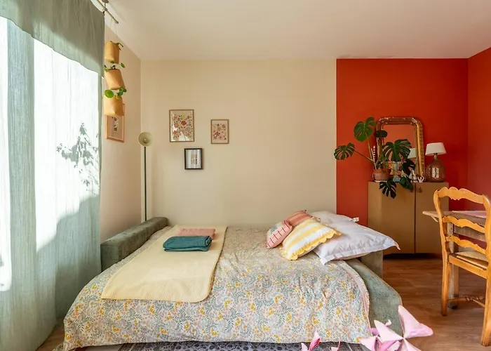 Apartament La Catalane, Parking Prive, Spacieux Avec Balcon Tours